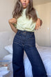 Heididress Straight Leg High Waist Pocketed Jeans