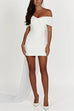 Heididress Bow Off Shoulder Bodycon Mini Party Dress