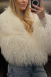 Heididress Open Front Winter Faux Fur Teddy Coat