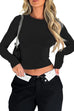 Heididress Long Sleeves Slim Fit Basic T-shirt