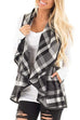 Heididress Pockets Plaid Jacket Vest