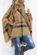 Heididress Soft Tassel Lattice Cloak Poncho Sweater