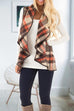 Heididress Pockets Plaid Jacket Vest