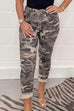 Heididress Drawstring Wasit Printed Comfy Joggers