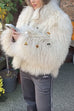 Heididress Open Front Winter Faux Fur Teddy Coat