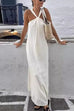 Heididress Chic Sleeveless Flowy Maxi Holiday Dress