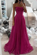 Heididress Spaghetti Strap Glittering Tulle Maxi Party Dress