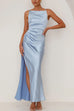 Heididress Backless Side Slit Maxi Cami Dress