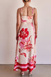 Heididress Empire Waist Floral Print Maxi Cami Dress