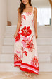 Heididress Empire Waist Floral Print Maxi Cami Dress