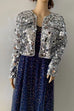 Heididress Open Front Cropped Sequin Jacket