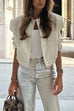 Heididress Button Up Pocketed Cropped Bomber Jacket