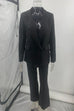 Heididress One Button Pocketed Blazer and Straight Leg Pants Power Suit Set