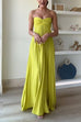 Heididress Exquisite Strapless Pleated Maxi Party Dress