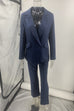 Heididress One Button Pocketed Blazer and Straight Leg Pants Power Suit Set