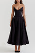 Heididress V Neck Strapless Corset Swing Maxi Dress