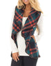 Heididress Pockets Plaid Jacket Vest