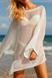 Heididress Long Sleeve Hollow Out Beach Dress