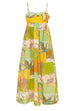 Heididress Bow Knot Back Dinosaur Printed Cami Maxi Holiday Dress