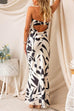 Heididress Geometric Printed Tube Top Maxi Party Dress