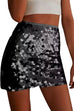 Heididress Elastic Waist Sequin Bodycon Mini Skirt