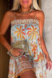 Heididress Printed Mini Beach Cami Dress