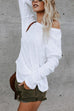 Heididress Long Sleeve Curve Hem Casual T-shirt